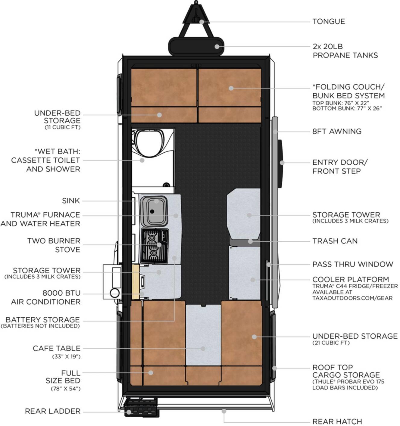 A photo of this 2021 Taxa Outdoors MANTIS 4.1
