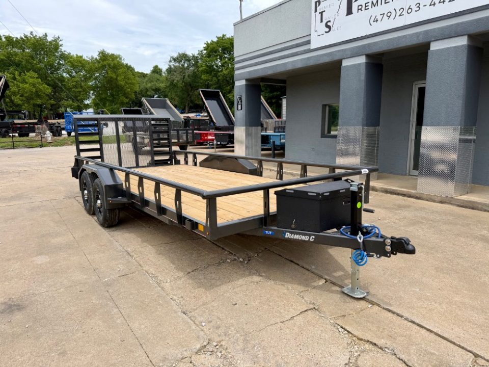 2026 Diamond C Trailers 9.9K TUT 206 Package 18' X 83" in Fayetteville, AR