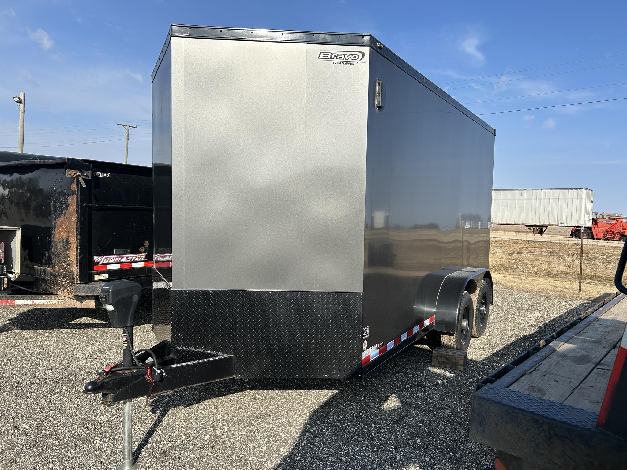 2025 BRAVO STAR 7'X14' 10K TA ENCLOSED CARGO TRAILER in Pecatonica, IL