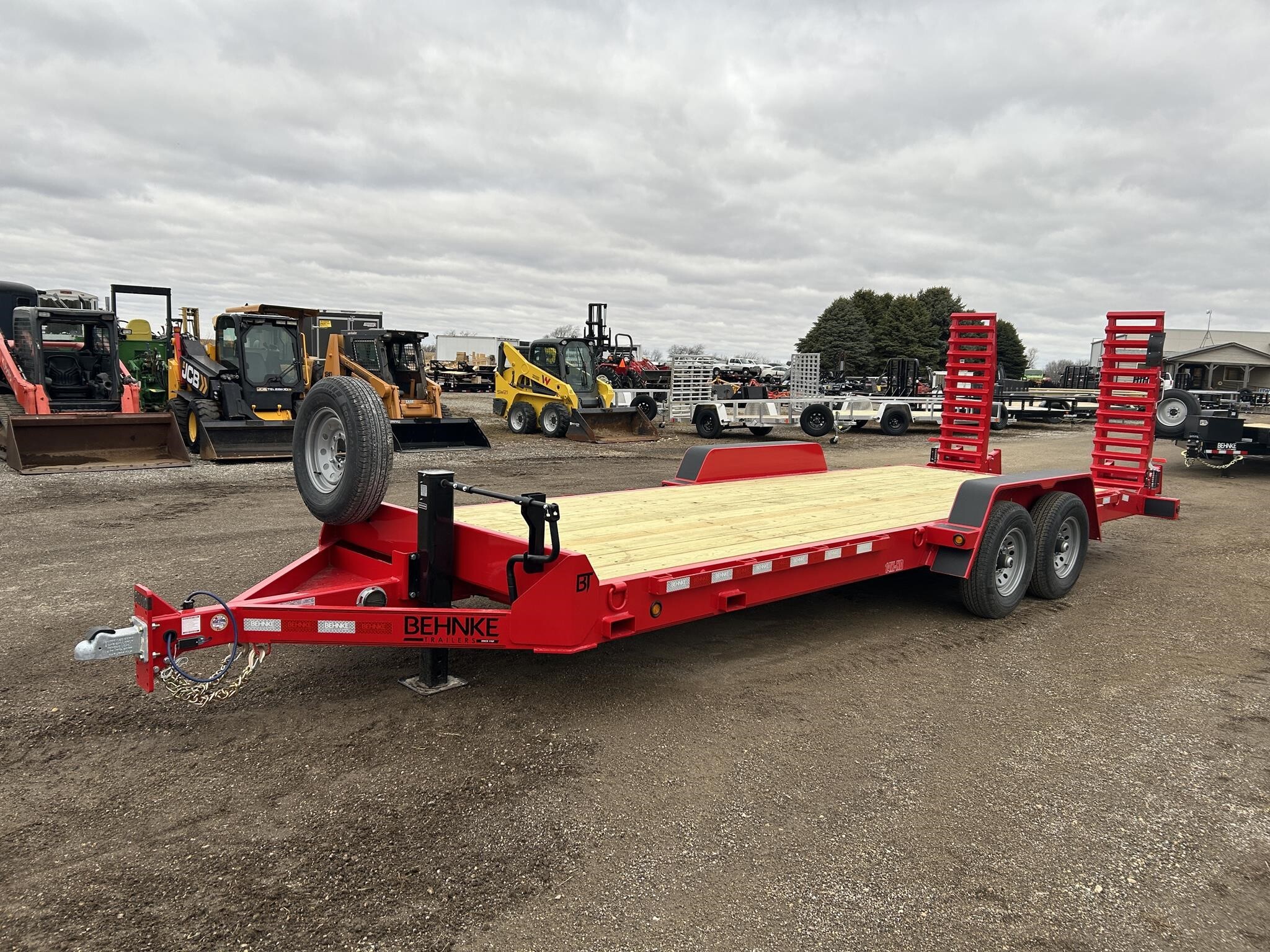 2026 BEHNKE CBCT 83"X22' 14K EQUIPMENT FLATBED TRAILER in Pecatonica, IL