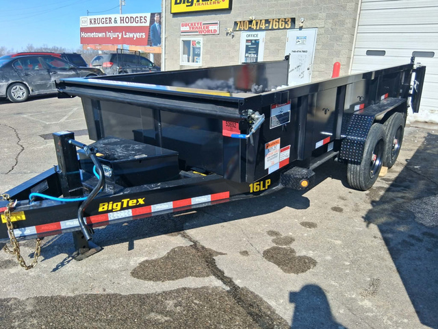 2026 BIG TEX TRAILERS TAND LP DUMP 83x14' 6'S w/ 8K Axles (453692) in Frankfort, OH