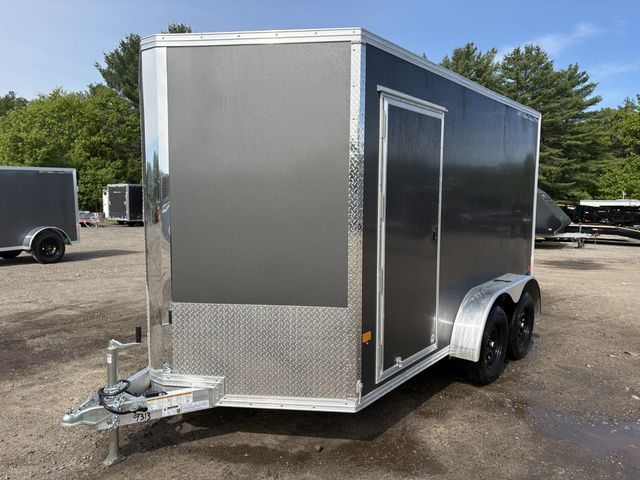 2026 STEALTH 7X12 Aluminum Enclosed Cargo W/Spring Assist Rear in Turner, ME