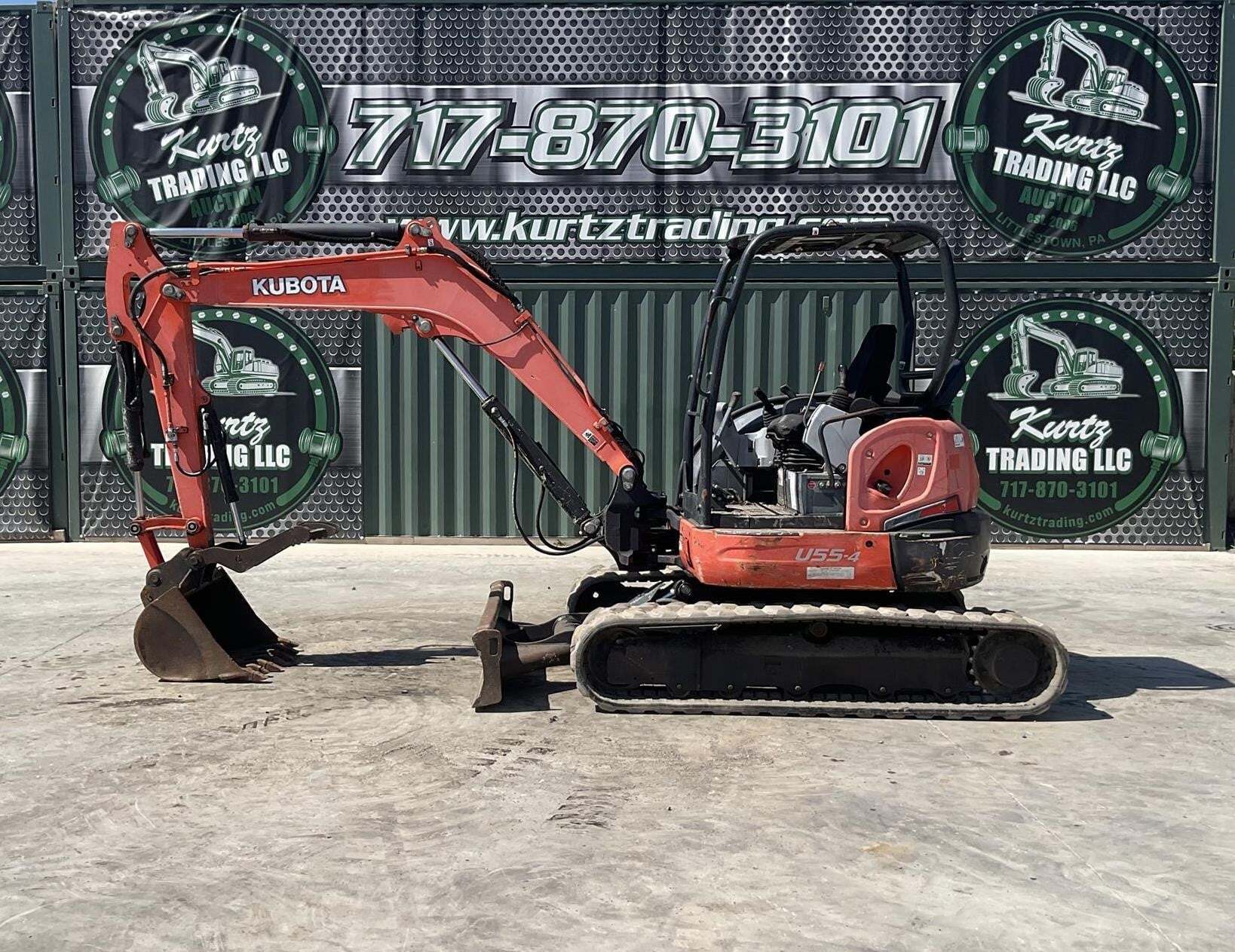 2017 KUBOTA U55-4 in Littlestown, PA