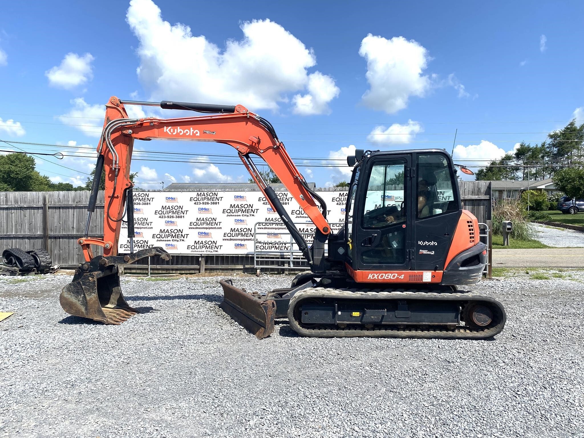 2020 KUBOTA KX080-4 in Johnson City, TN