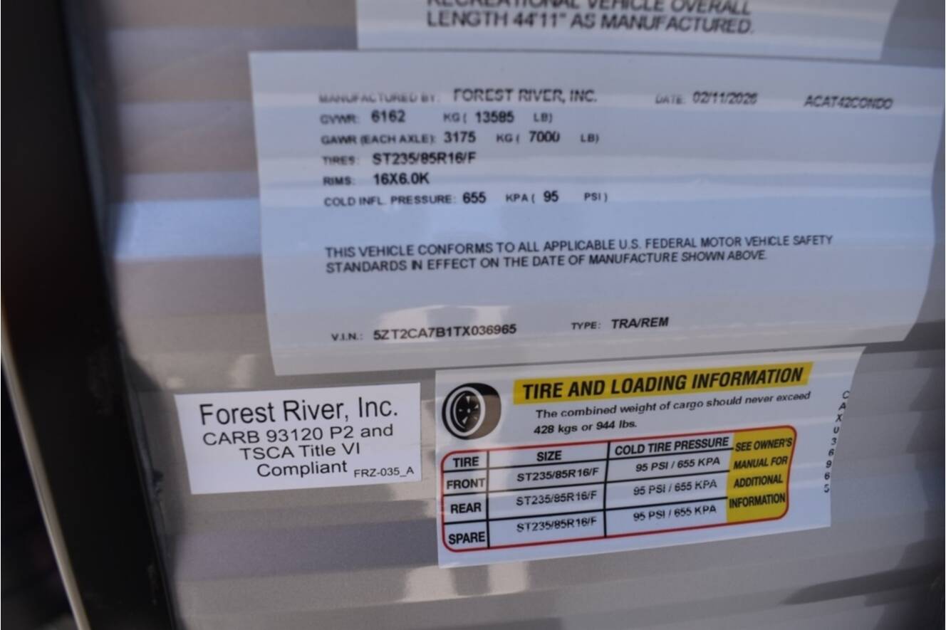 A photo of this 2026 Coachmen Catalina Destination 42CONDO