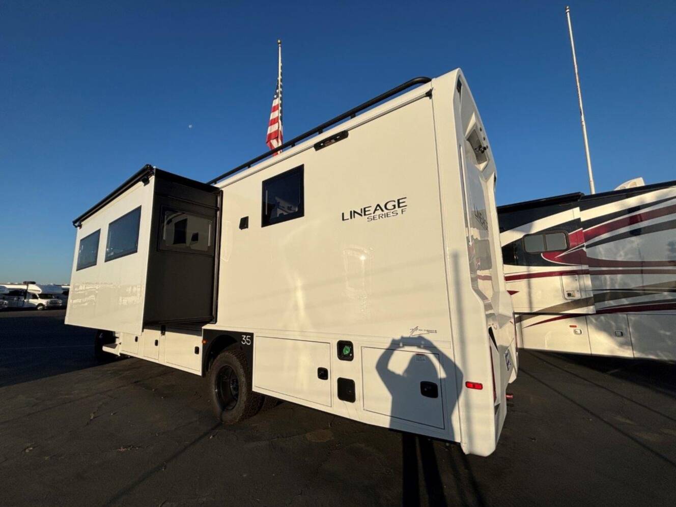 A photo of this 2026 Grand Design Lineage Series F 31ZW