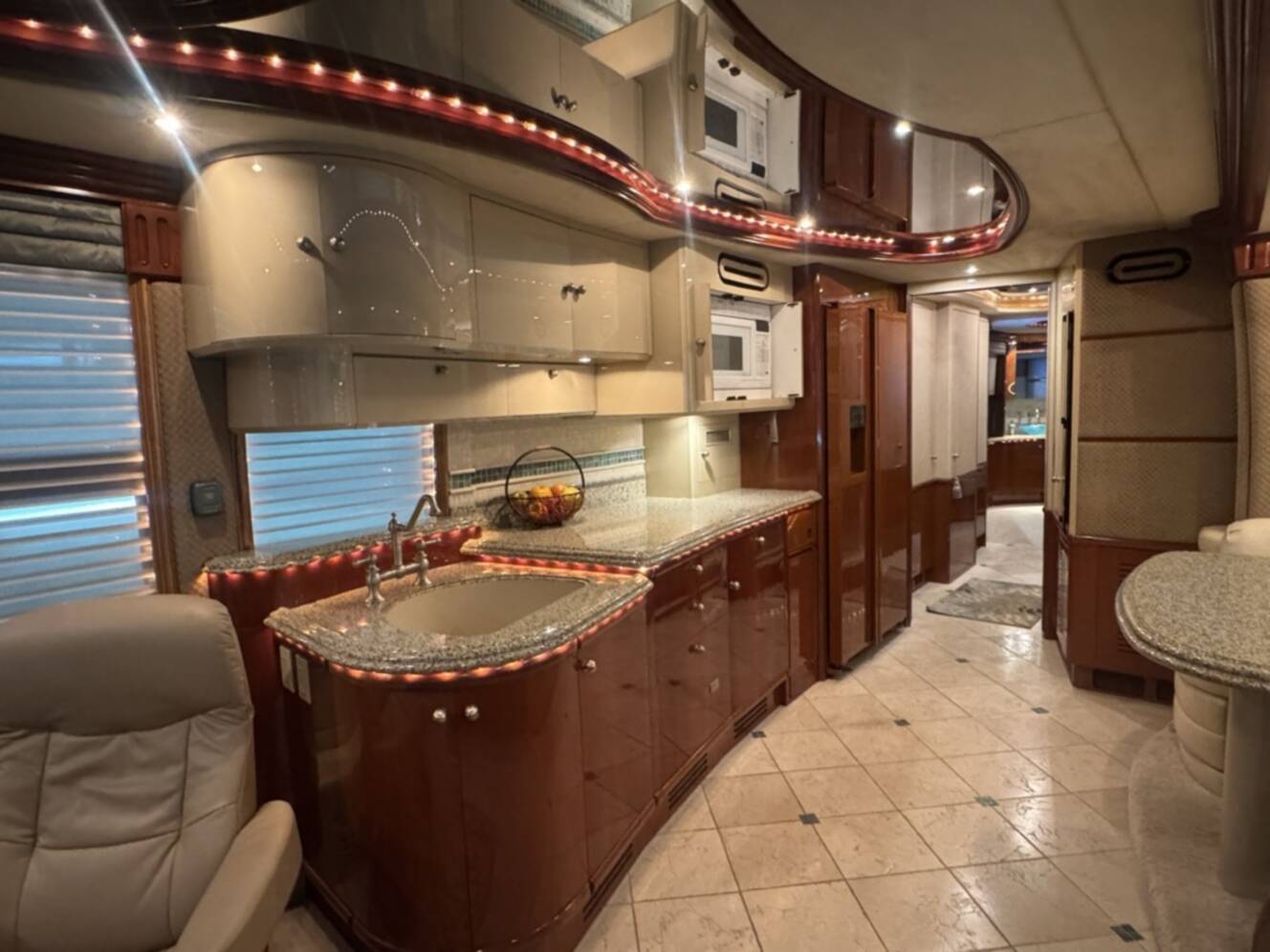 A photo of this 2005 Prevost LIBERTY ELEGANT LADY H 3 45 DOUBLE SLIDE