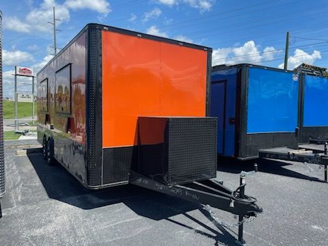 2026 8.5 X 22 Quality Cargo | Food Trailer | Concession & Vending in Douglas, GA