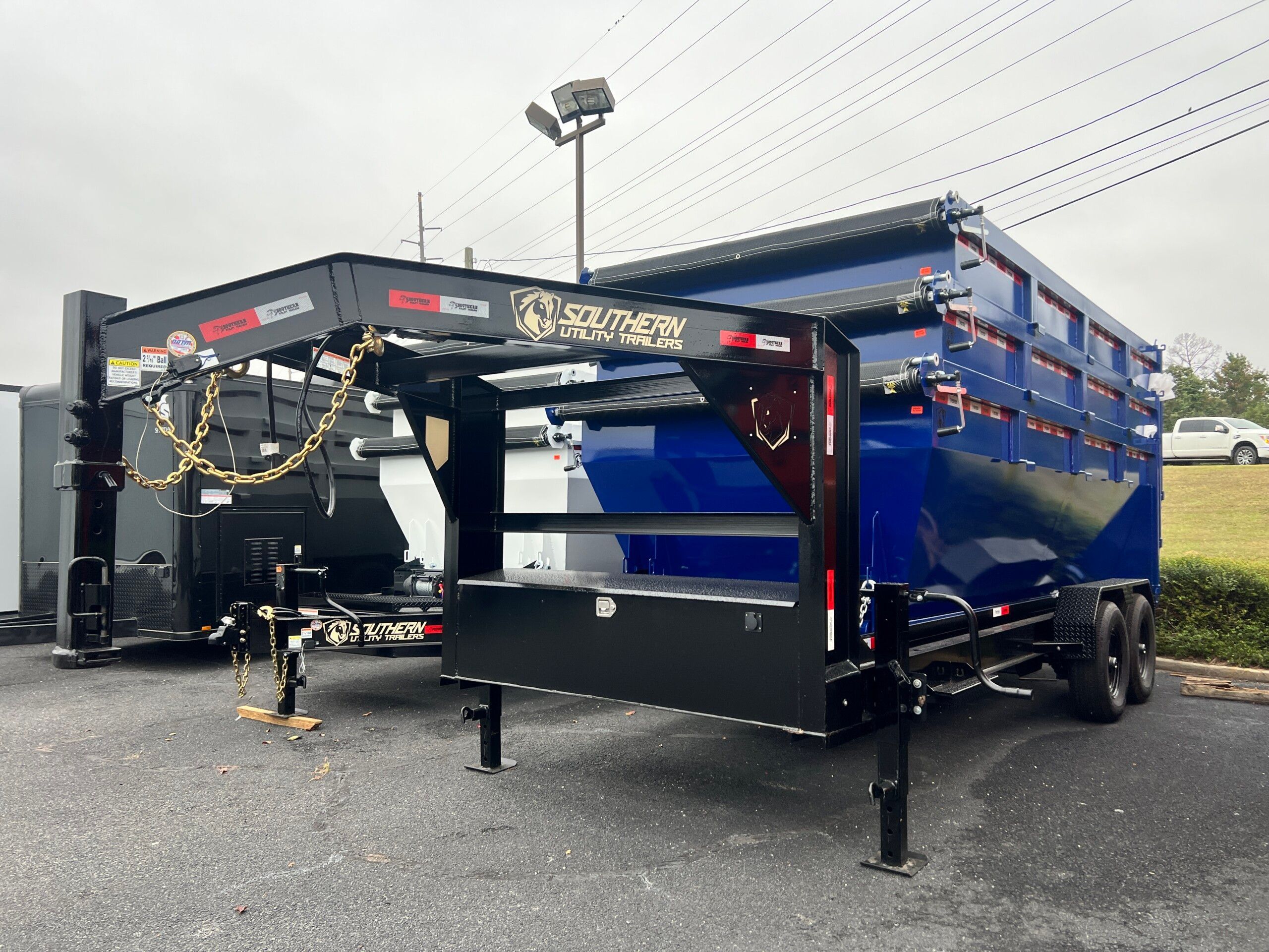 2026 7 X 16 TA GN Southern Utility | Gooseneck Roll-Off Bin Dump Trailer in Douglas, GA