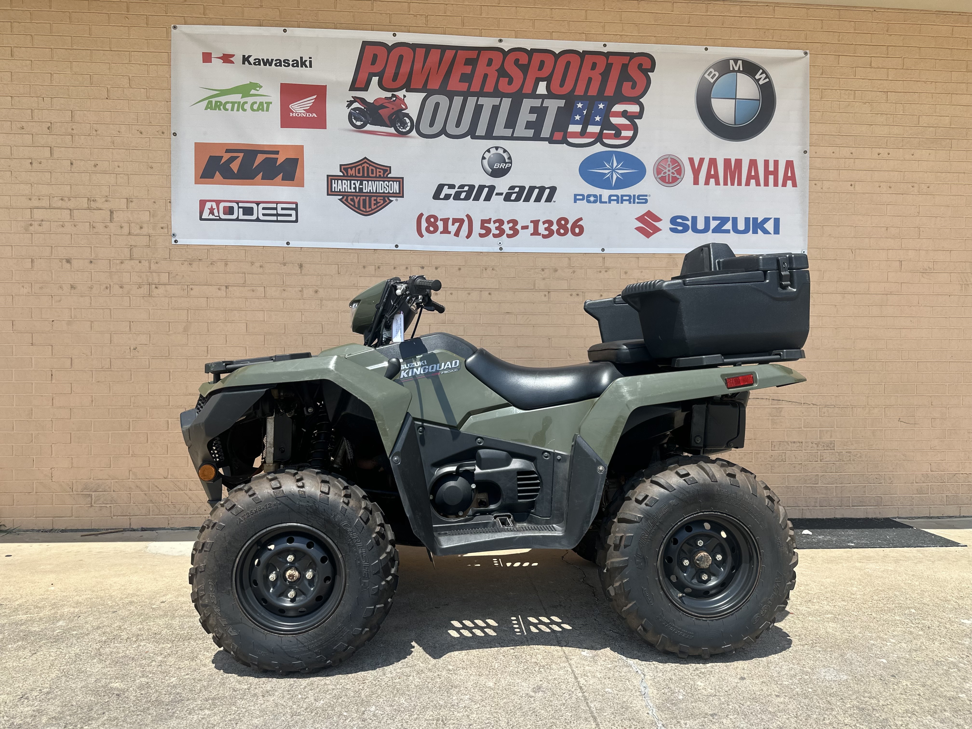 2021 Suzuki KingQuad 750AXi Power Steering in arlington TX