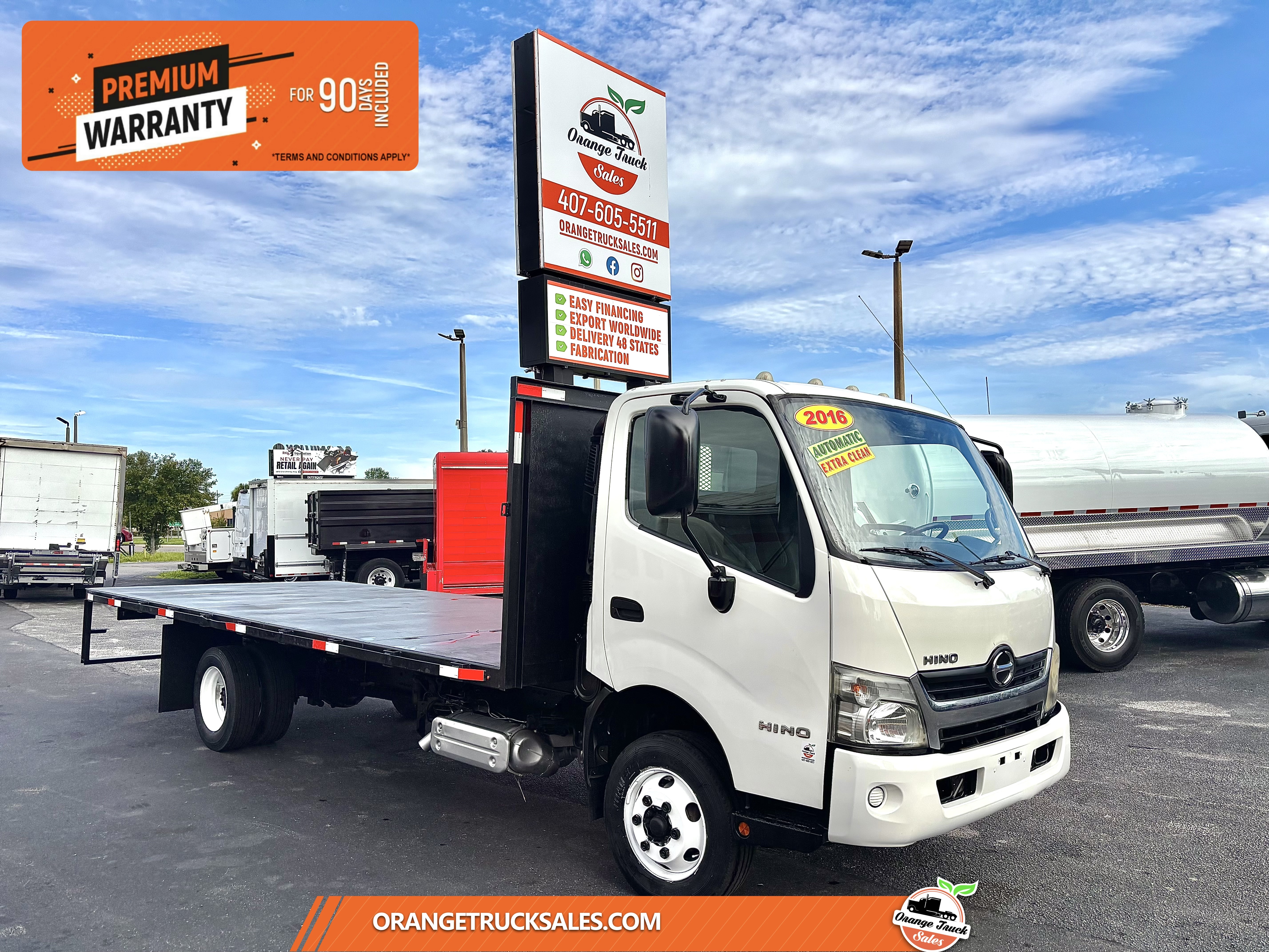 2016 HINO 155 in Orlando, FL