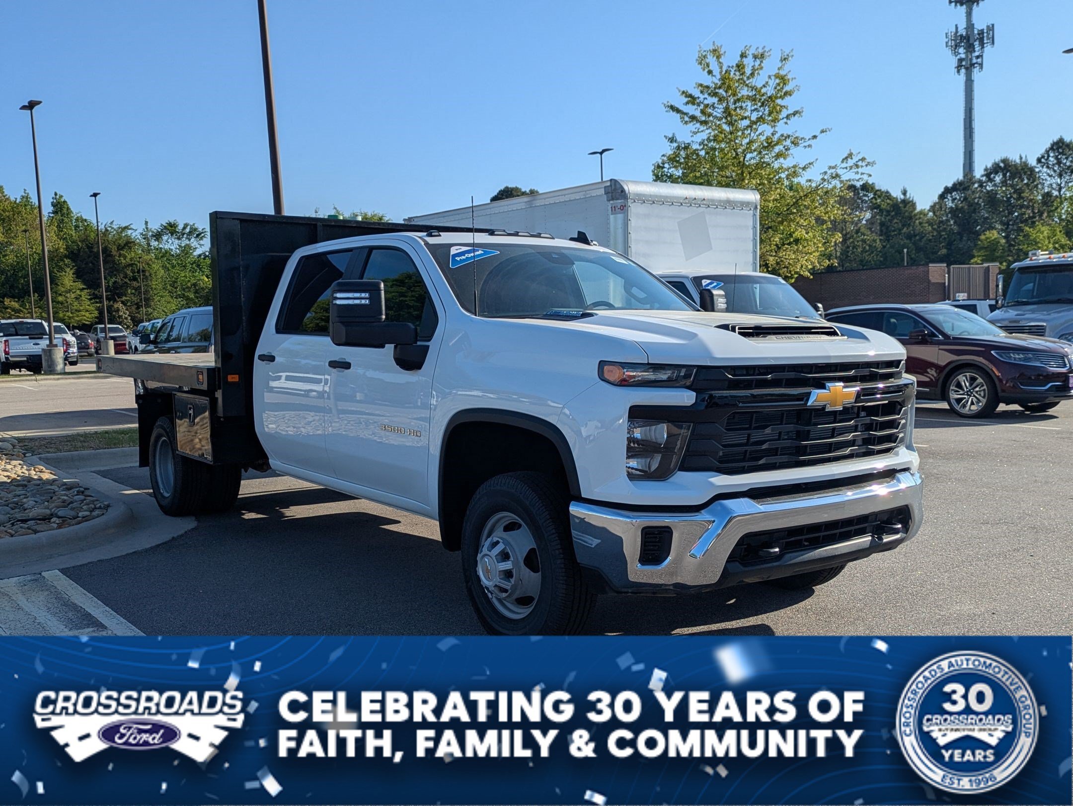 2024 CHEVROLET Silverado 3500HD FLATBED DUMP in Apex, NC