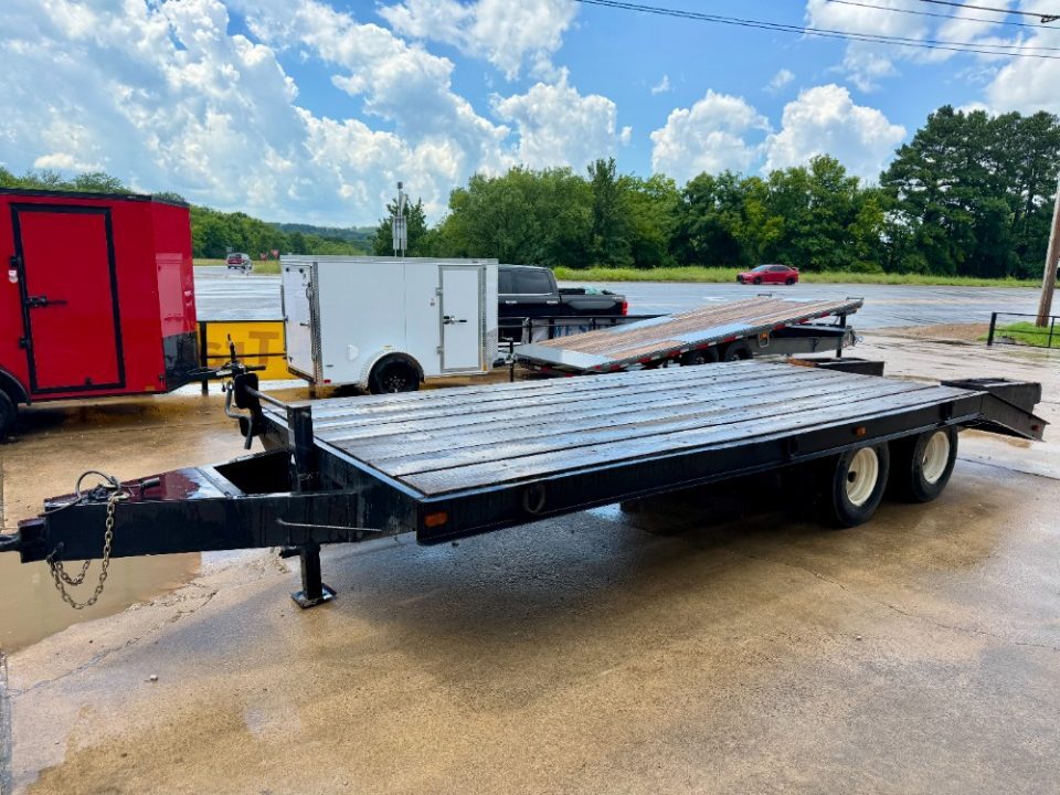 1979 Other 18'+6' X 96" Pintle Hitch Equipment Trailer in Fayetteville, AR