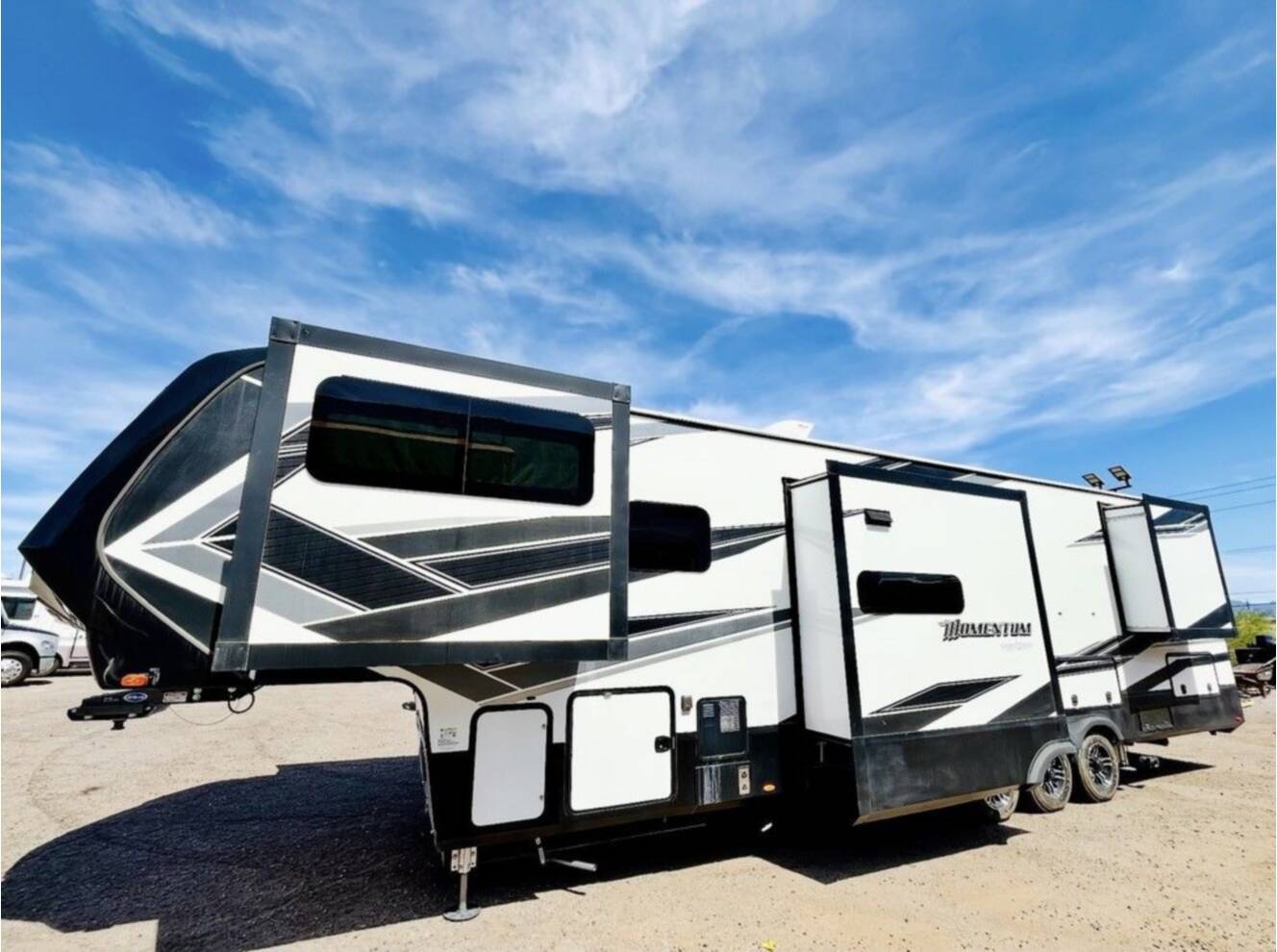A photo of this 2021 Grand Design Momentum 376THS