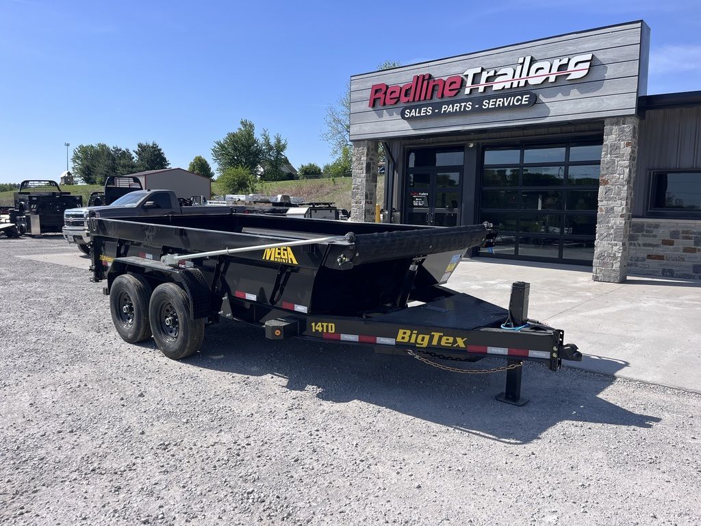 2027 Big Tex Trailers 83"x14' 14TD Telescopic Dump - 15.4K GVWR - X SERIES in Saint Joseph, MO
