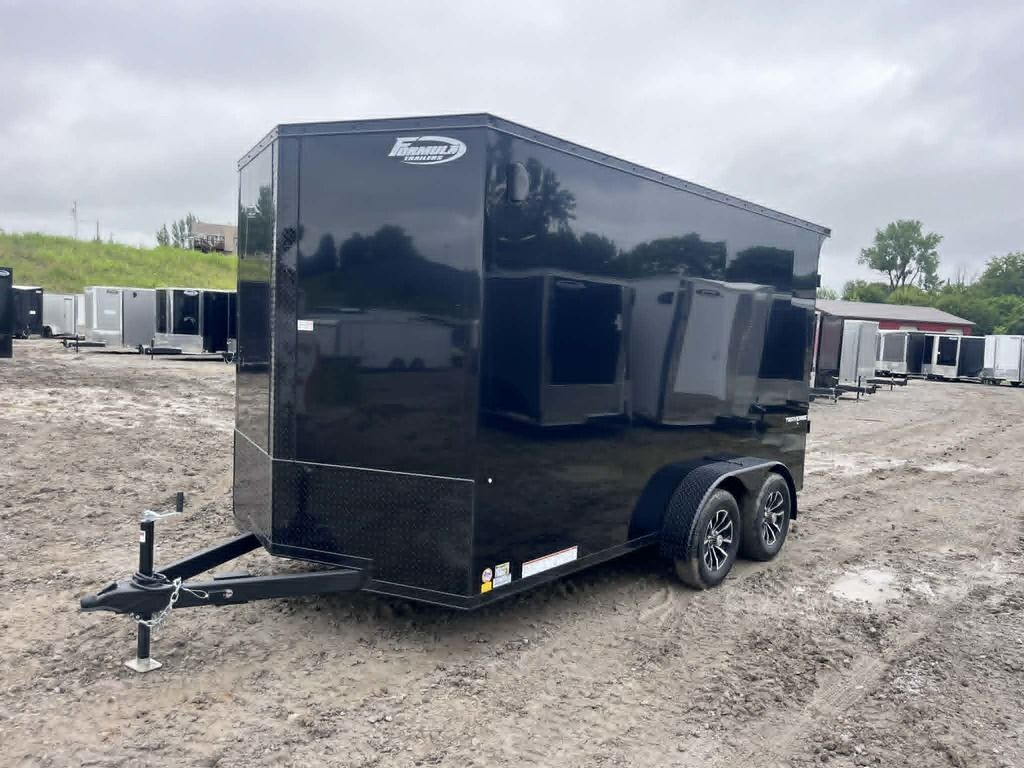 2026 Formula Traverse 7' x 14' Tandem Axle Enclosed Cargo Trailer in Saint Joseph, MO