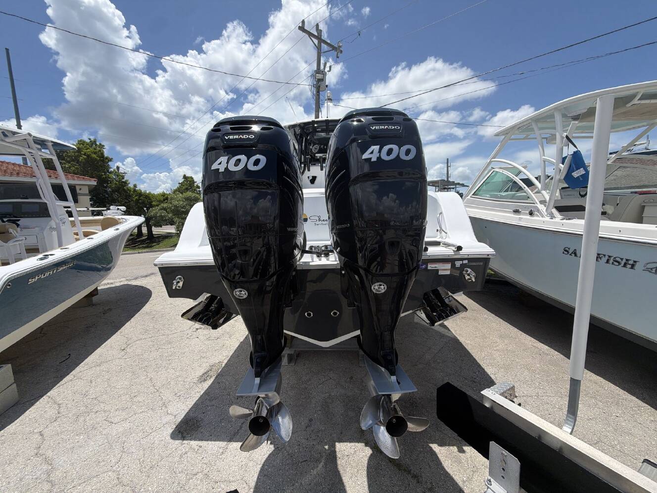 A photo of this 2021 Sportsman 322 Open