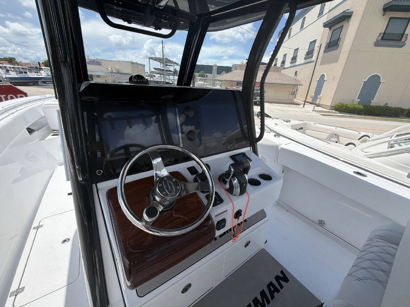 A photo of this 2021 Sportsman 322 Open