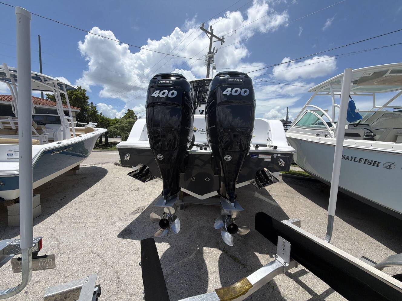 A photo of this 2021 Sportsman 322 Open