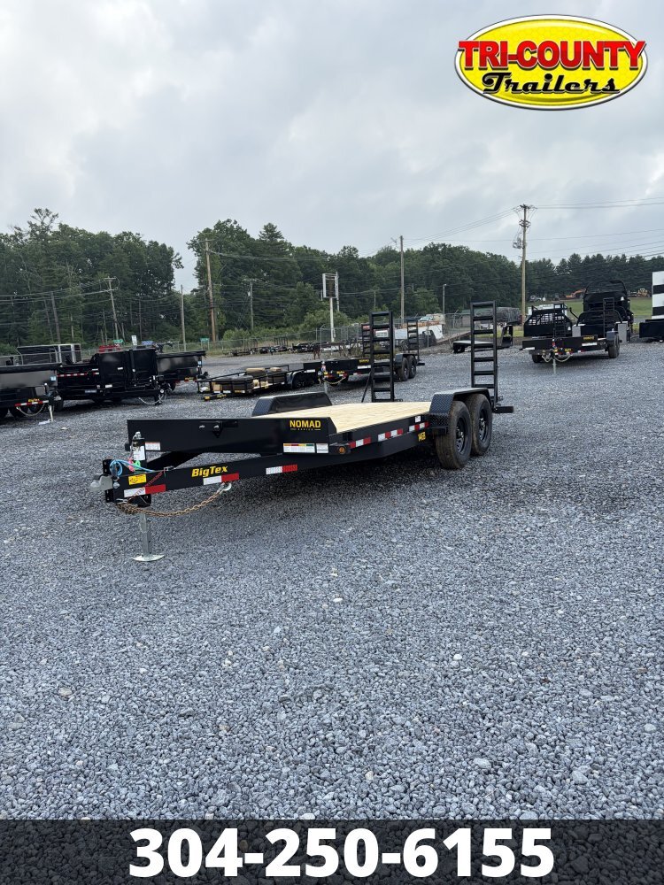 2027 Big Tex 14EB 7X18 14K EQUIPMENT W/STAND UP RAMPS in Beaver, WV