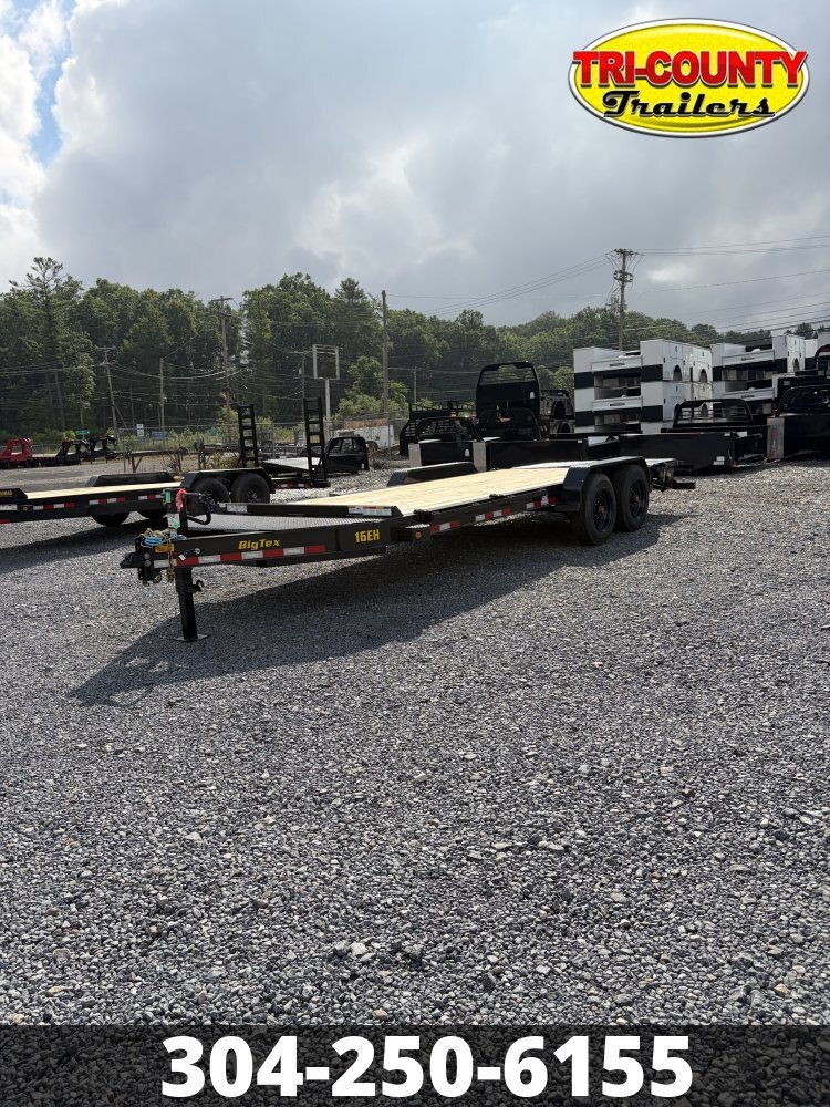 2027 Big Tex 16EH 7X20 17.5K EQUIPMENT W/MEGA RAMPS DOVETAIL in Beaver, WV