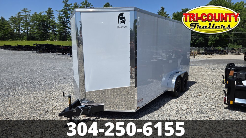 2026 Spartan 7X16 7K ENCLOSED W/7' HEIGHT WHITE in Beaver, WV