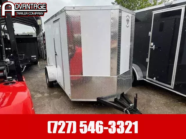 2026 Diamond Cargo 6X12SA LS Cargo / Enclosed Trailer NOW WITH POLYCORE in Saint Petersburg, FL