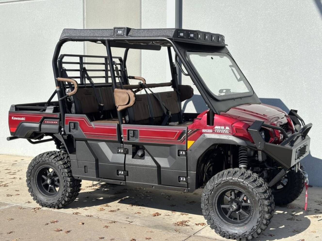 A photo of this 2026 Kawasaki Mule PRO-FXT 1000 Platinum Ranch Edition