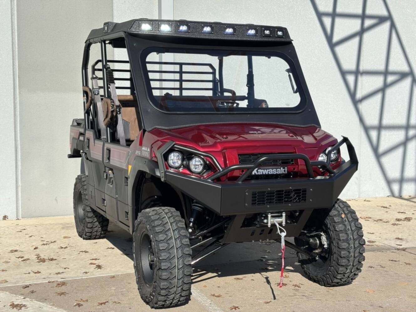 A photo of this 2026 Kawasaki Mule PRO-FXT 1000 Platinum Ranch Edition