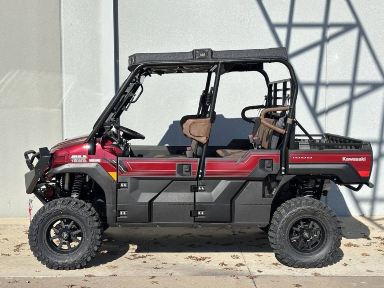 A photo of this 2026 Kawasaki Mule PRO-FXT 1000 Platinum Ranch Edition