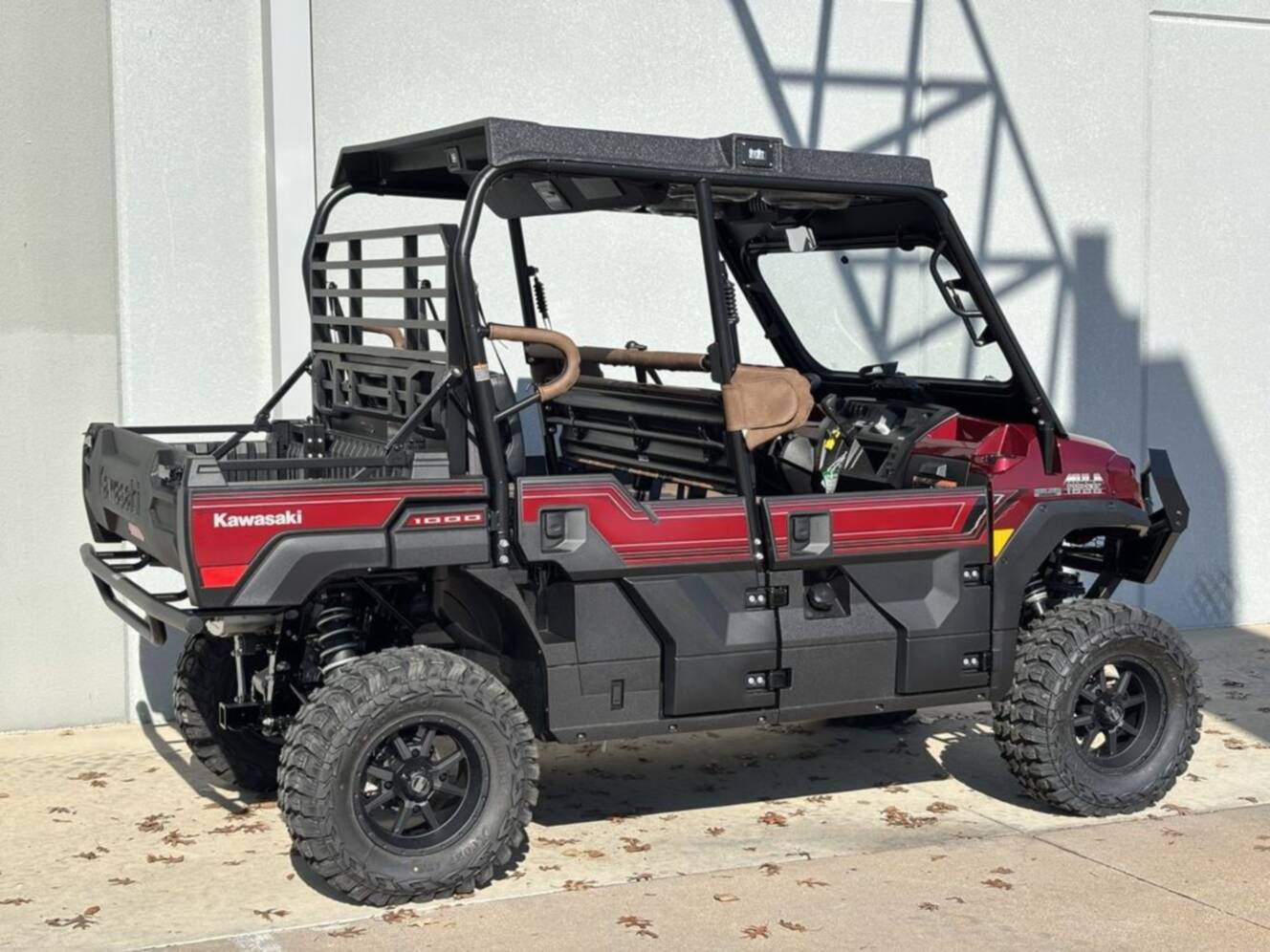 A photo of this 2026 Kawasaki Mule PRO-FXT 1000 Platinum Ranch Edition