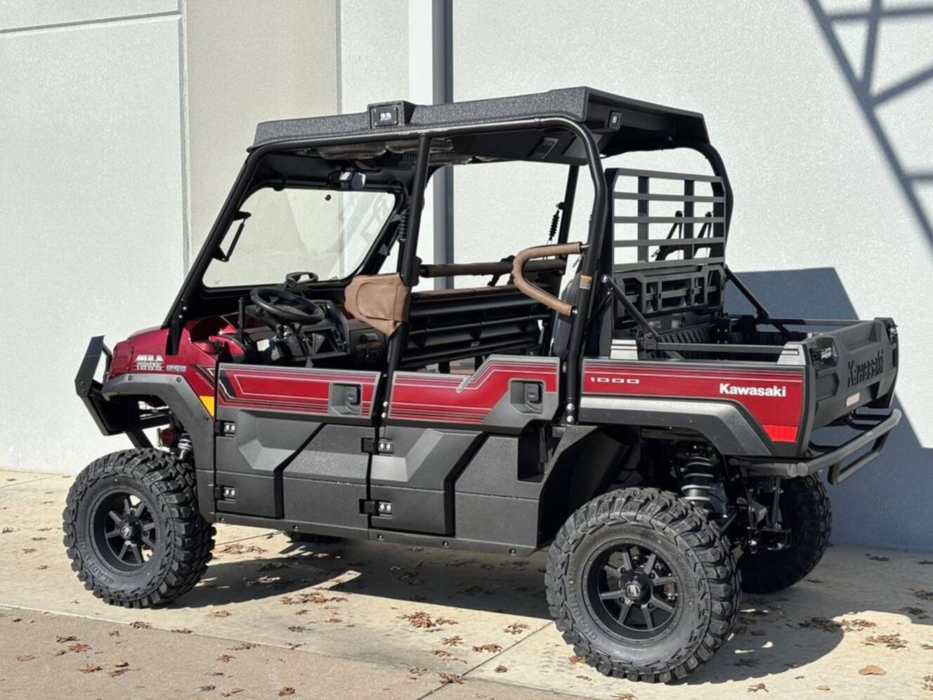 A photo of this 2026 Kawasaki Mule PRO-FXT 1000 Platinum Ranch Edition