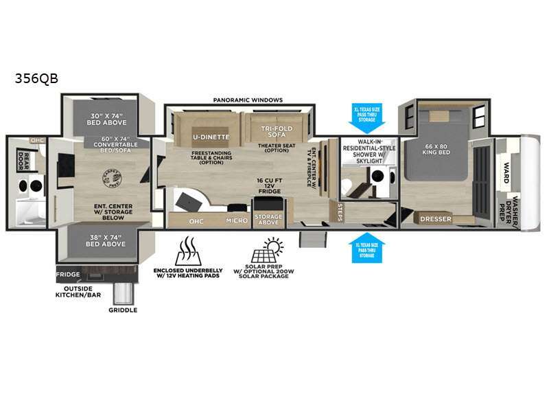 2027 Forest River Rv Wildwood Heritage Glen 356QB in great falls MT