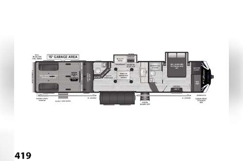 2022 Keystone Rv Fuzion 419 in london KY