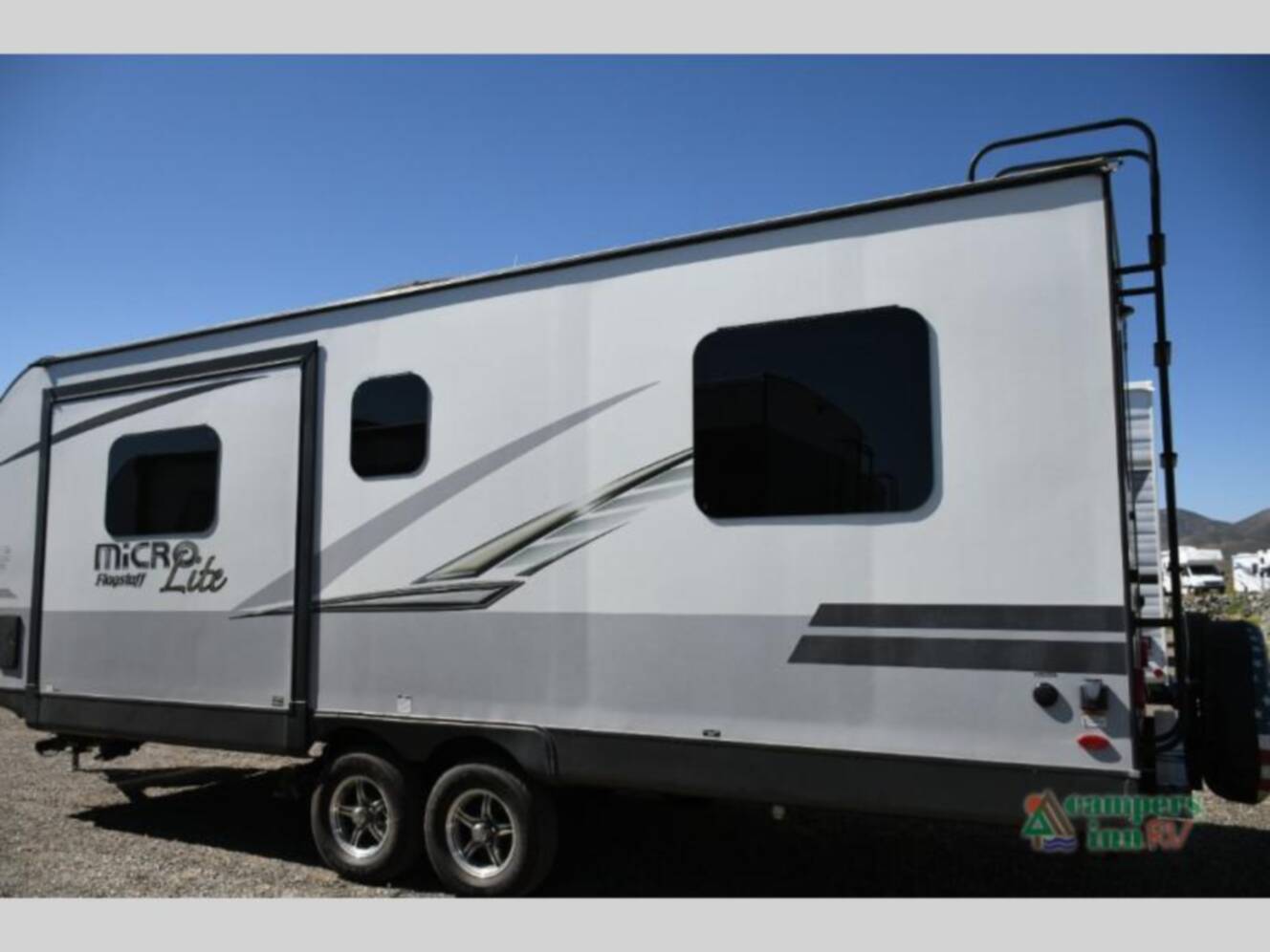 A photo of this 2021 Forest River Rv Flagstaff Micro Lite 25FKS