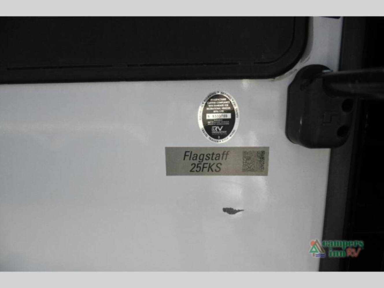 A photo of this 2021 Forest River Rv Flagstaff Micro Lite 25FKS
