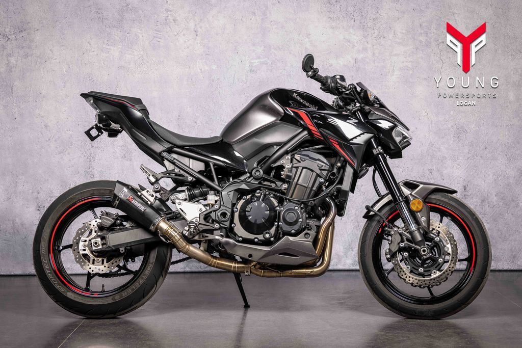 2023 Kawasaki Z900 ABS Metallic Black/Graphite Gray/Flat Black in logan UT