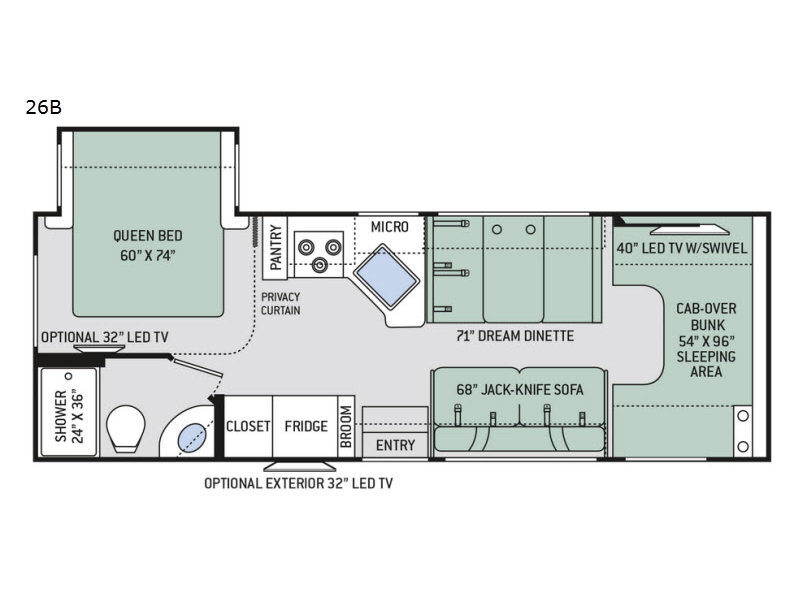 2019 Thor Motor Coach Four Winds 26B in salt lake UT