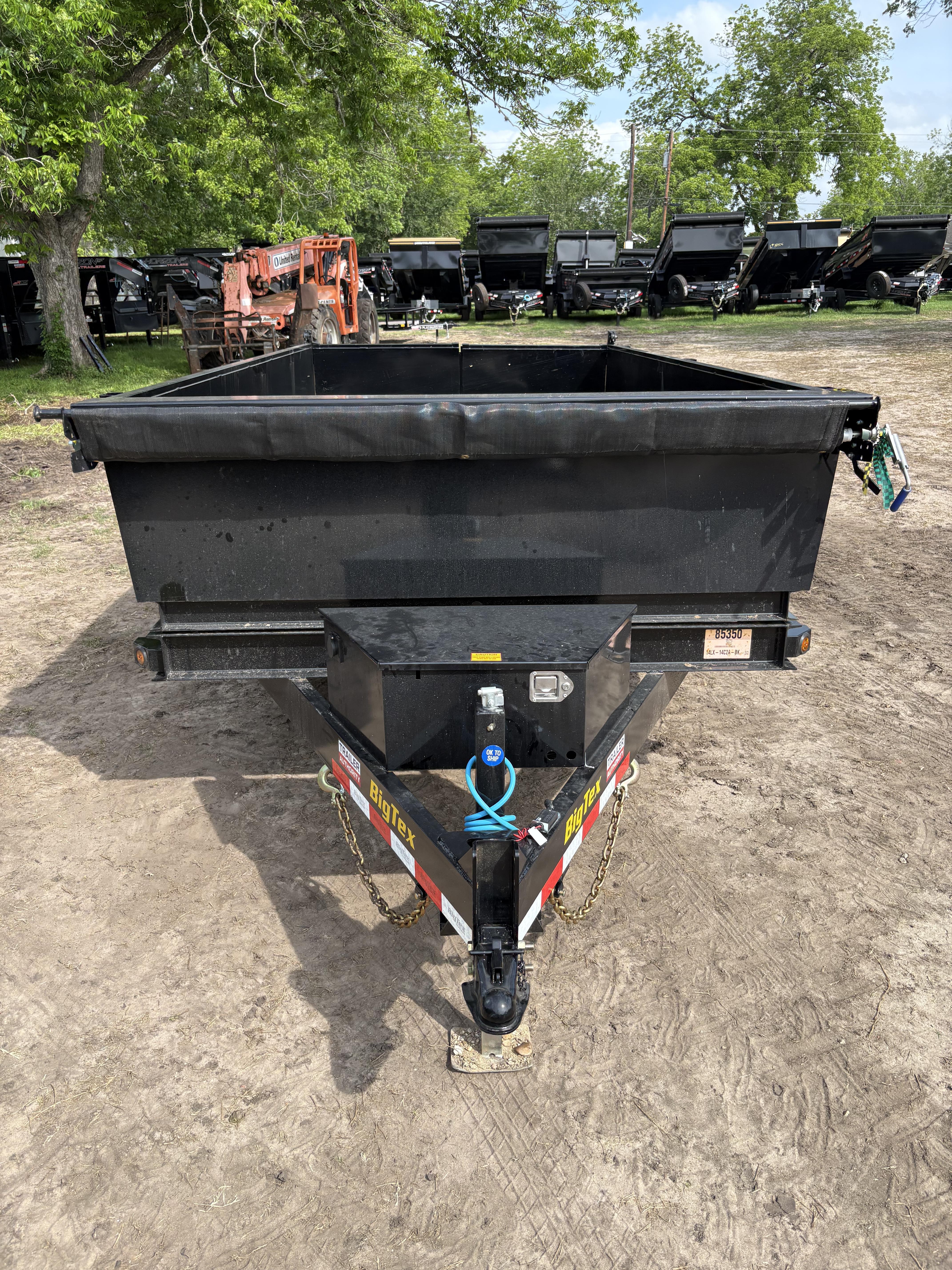2026 Big Tex Trailers 14LX - Nomad Series Channel Tandem Axle Dump (83 x 14) in Shiner, TX