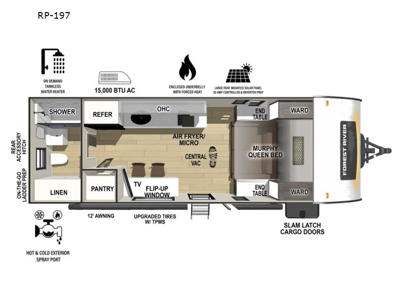 2027 Forest River Rv R Pod RP-197 in rockford IL
