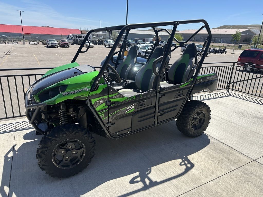 Green 2021 Kawasaki TERYX4 UTV. Four Wheelers For Sale - ATV Trader