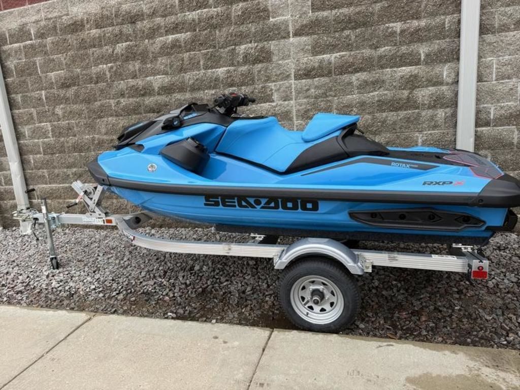 2026 Sea-Doo RXP-X 325 Tech, BRP Premium A, iBR Gulfstream Blue P X 325 in Red Wing, MN