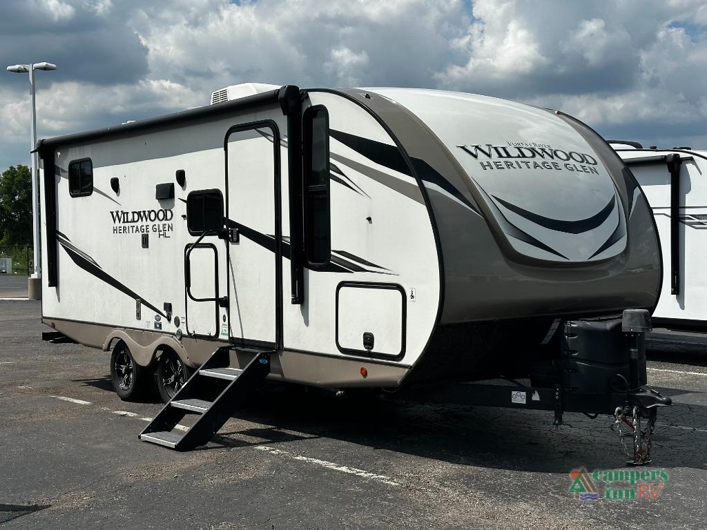 2022 Forest River Rv Wildwood Heritage Glen Hyper-Lyte 20BHHL in troy OH