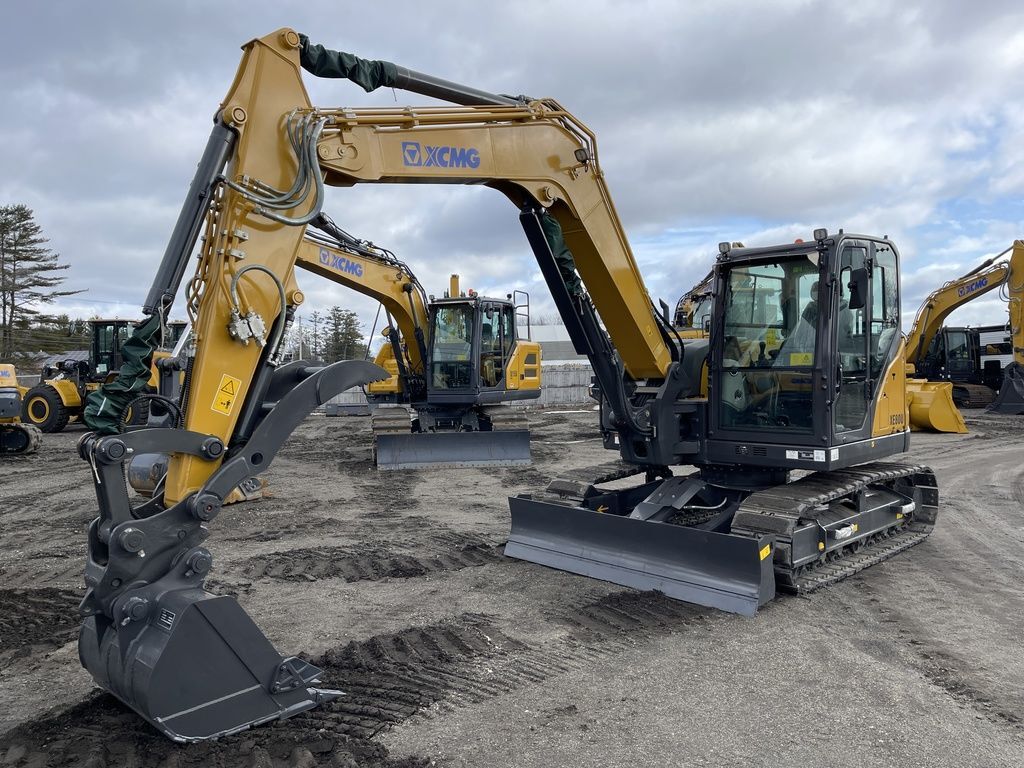 2025 XCMG XE80U Excavator w/73.2 HP, 21.1K lbs., HVAC Cab in Turner, ME