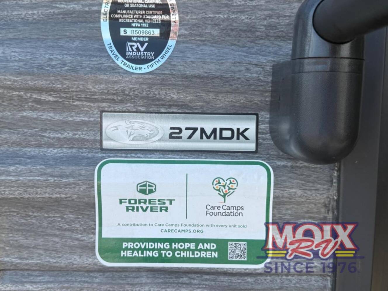 A photo of this 2026 Forest River Rv Cherokee Timberwolf 27MDK