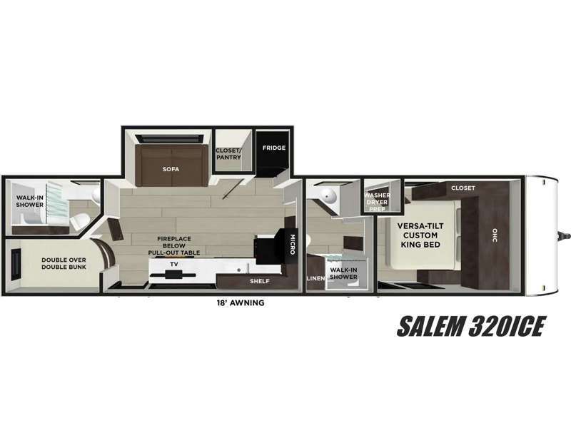 2026 Forest River Rv Salem 320ICE in haleyville AL