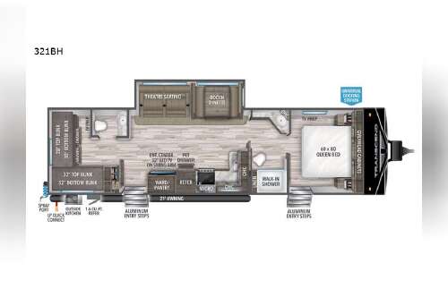 2022 Grand Design Transcend Xplor 321BH in amsterdam NY