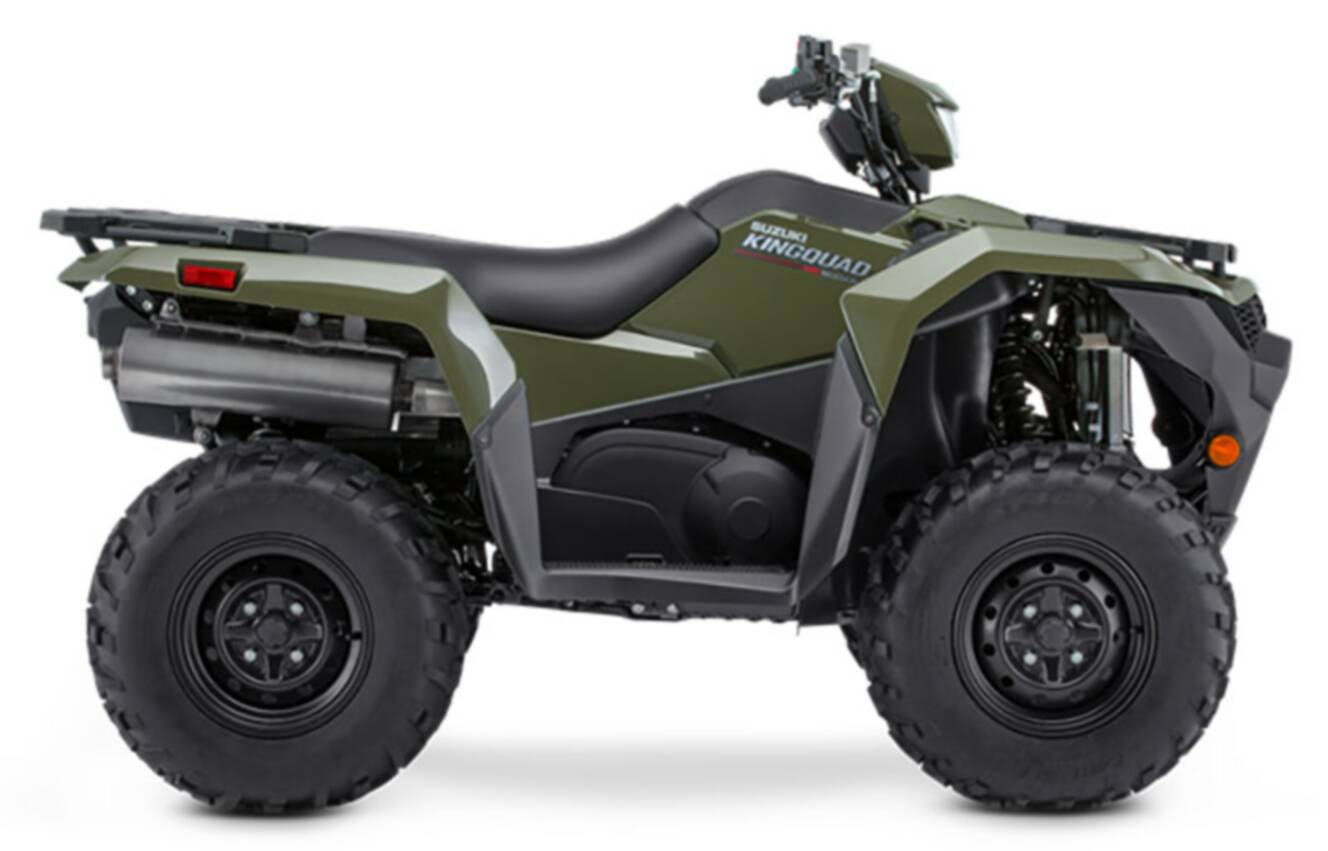 A photo of this 2025 Suzuki KingQuad 500AXi Power Steering