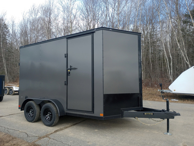 2026 COVERED WAGON 7X12 7K Enclosed Cargo W/Extra Height, Polycore Si in Manchester, ME