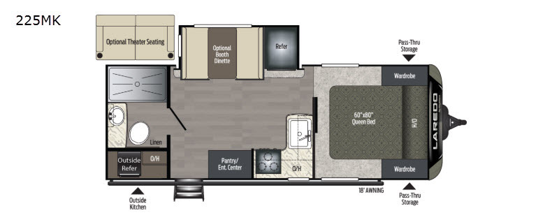 2019 Keystone Rv Laredo 225MK in west alexandria OH